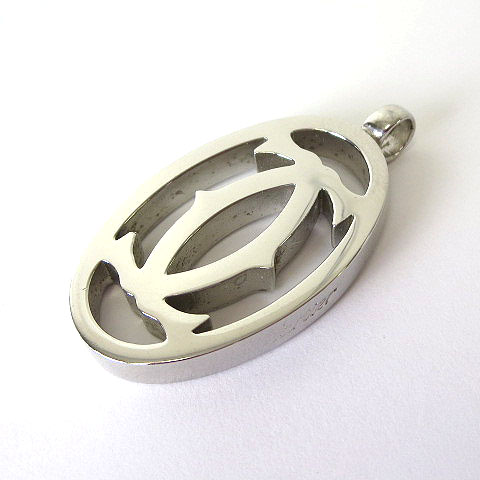 カルティエ Cartier ネックレス ペンダント トップ チャーム 2C 