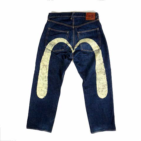 エヴィス EVISU デニムパンツ Lot2001 No.2 ジーンズ ビックカモメ  