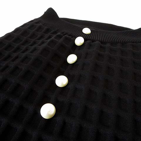 シャネル CHANEL ワンピース ドレスワンピース ワッフル ベアトップ