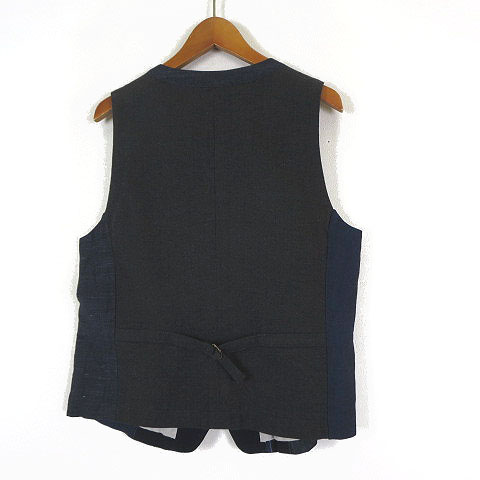 KURUMI オカモト商店 久留米絣 かすり ベスト ジレ パッチワーク