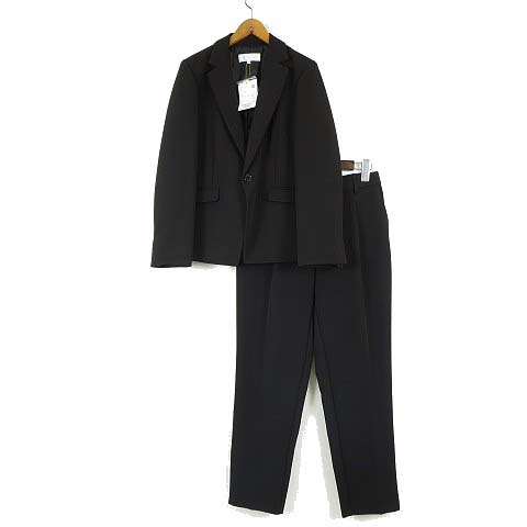 美品　ロペピクニック　スーツセットアップ　黒　パンツ　Lサイズ 美品ロペピクニックスーツセットアップ黒パンツLサイズ