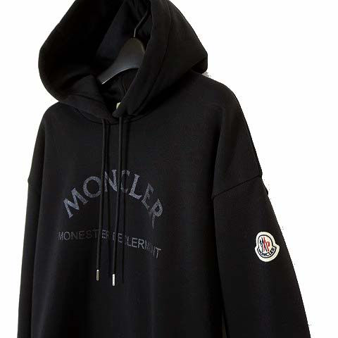 MONCLER( モンクレール)　国内正規品　ブラック　トレーナー　裏起毛 楽天市場】裏起毛（ブランドモンクレール）（メンズファッション