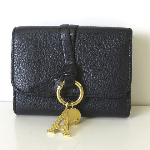 クロエ CHLOE 財布 三つ折り コンパクト レザー ALPHABET  