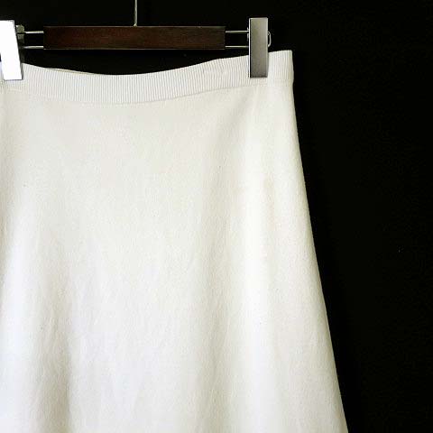 ロンハーマン Ron Herman スカート ニット スカラップ フレア ミモレ丈  