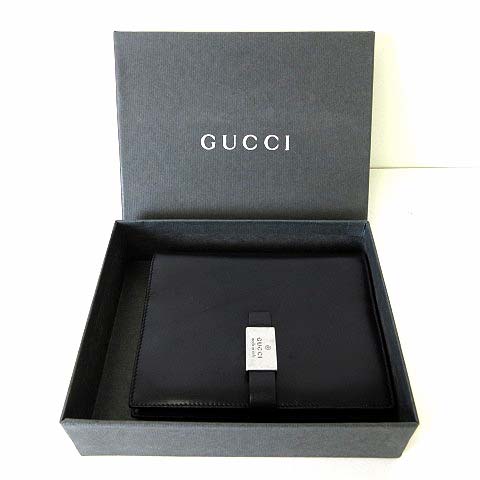 グッチ GUCCI システム手帳 カバー ケース 本革 レザー 6穴 バンド付き 