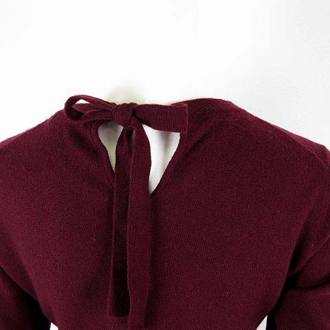 バーバリー BURBERRY ニット セーター チュニック カシミヤ 100