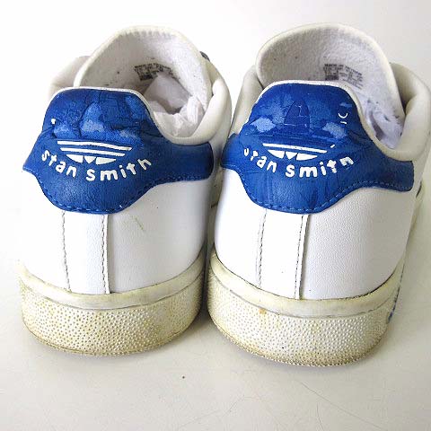 アディダス スタンスミス ホワイト ブルーティント ベルクロ 23.5 7/25発売！ベルクロタイプのadidas Originals STAN SMITH CF