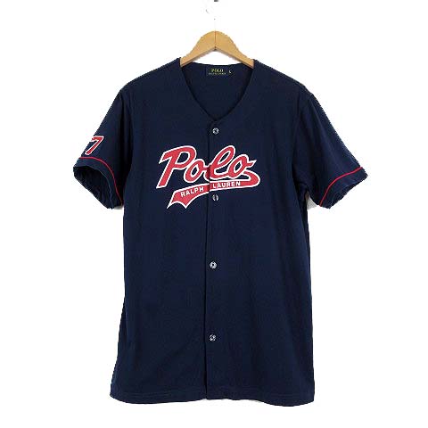ポロラルフローレンベースボールシャツ半袖 POLO RALPH LAUREN - ポロ