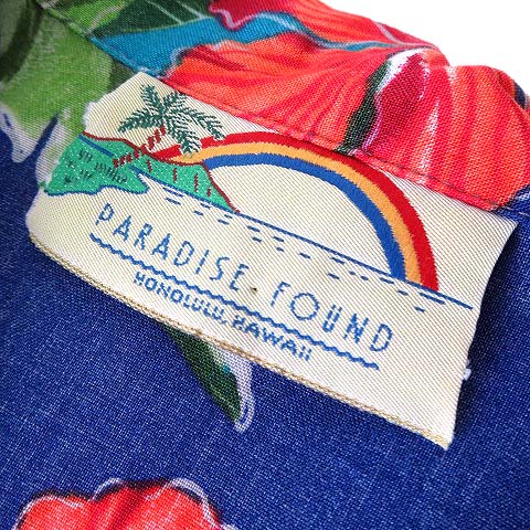 パラダイスファウンド アロハシャツ 90s 90s PARADISE FOUND パラダイスファウンド アロハシャツ M