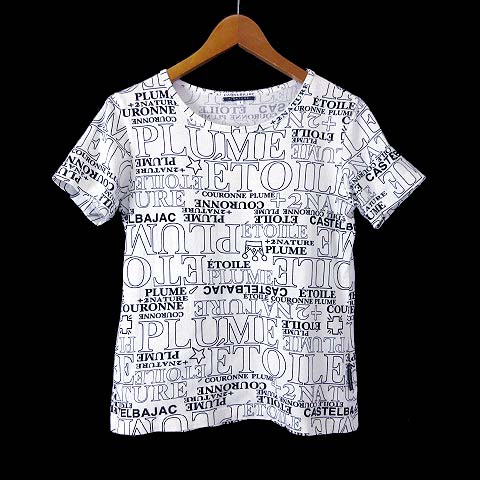 カステルバジャック CASTELBAJAC Tシャツ カットソー 半袖 ロゴ 総柄 