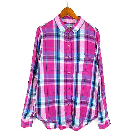 アメリカンイーグル AMERICAN EAGLE シャツ ブラウス マドラスチェック 