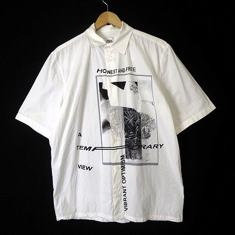 ザラ ZARA シャツ リラックスフィット RELAXED FIT MODE SHIRT