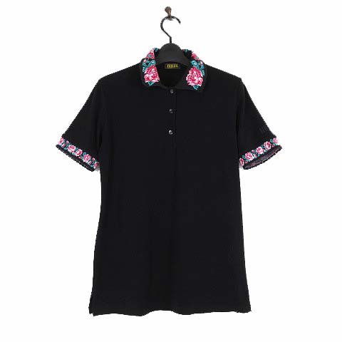 フェイラー FEILER シャツ ポロシャツ ストレッチ 半袖 花柄