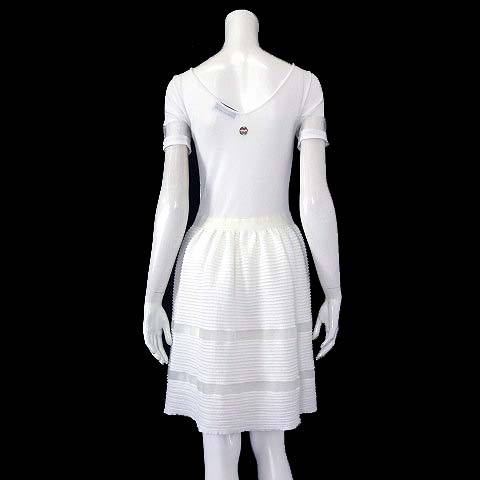 【極美品 イタリア製】ブルマリン フラワー シルクワンピース シフォンドレス 極美品 イタリア製】ブルマリン フラワー シルクワンピース シフォン