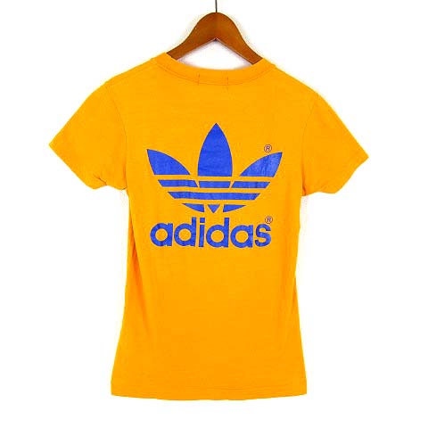 アディダス adidas 90s ヴィンテージ デサント社製 Tシャツ ロゴ 刺繍 