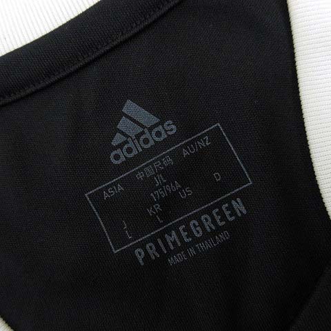 アディダス adidas Tシャツ ドライ メッシュ 切替 ロゴ スリー