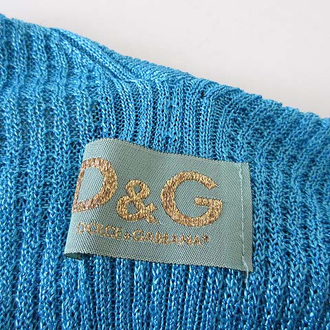 DOLCE&GABBANA タンクトップ ニット Dolce & Gabbana ニットタンクトップ | Sendegaro JP