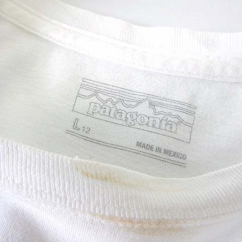 pataloha ホワイト長袖カットソー　パタロハ ハワイ限定☆パタゴニアPataloha☆メンズ長袖（白サーファー