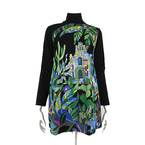 トクコプルミエヴォル⭐️TOKUKO 1er Vol 花柄 ブラウス Mサイズ