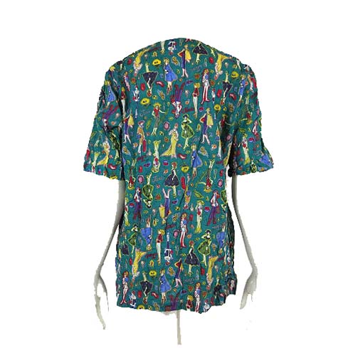 TUNIC チュニック 鴨居羊子 チュニック ブラウス ノーカラー