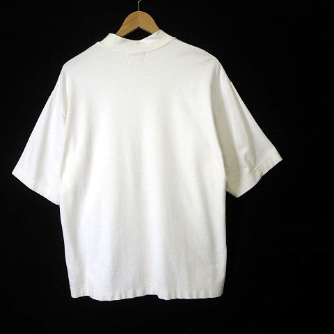 TOMORROWLAND ホワイト 半袖Tシャツ TOMORROWLAND トゥモローランド メンズ Tシャツ / SUVIN COTTON