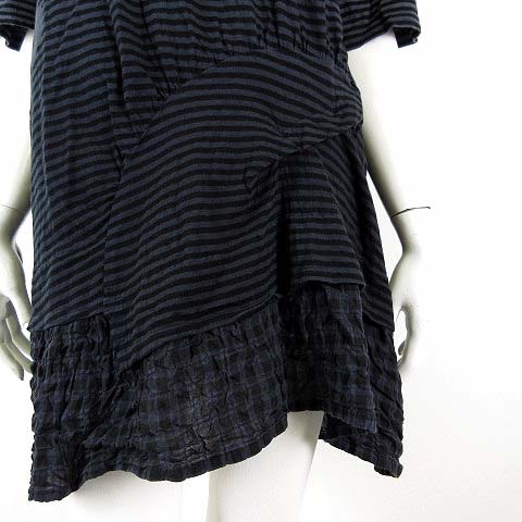 センソユニコ慈雨アシンメトリーチュニックワンピース40