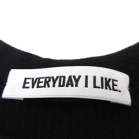 美品　ドゥーズィエムクラス EVERYDAY I LIKE リブタンクトップ 白 美品 ドゥーズィエムクラス EVERYDAY I LIKE リブタンクトップ 白