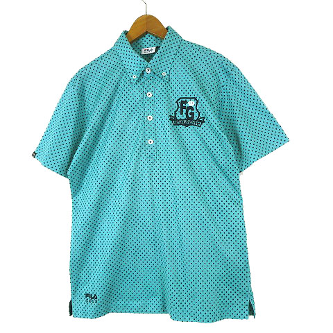 FR2 GOLF ドット柄ポロシャツ FILA GOLF シャツ 「FILA GOLF:フィラゴルフ」ドット柄