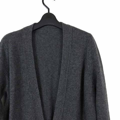 FOXEY フォクシー うーる100 長袖カーディガン オレンジ 38 日本製