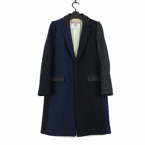 UNITED ARROWS ハリスツイード チェスターコート クレイジーカラー UNITED ARROWS ハリスツイード チェスターコート クレイジーカラー