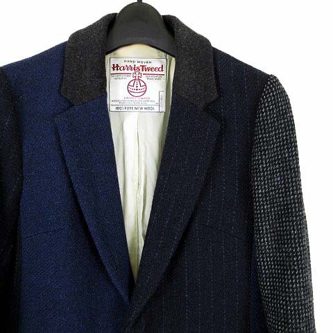 UNITED ARROWS ハリスツイード チェスターコート クレイジーカラー ハリスツイード Harris Tweed ユナイテッドアローズ UNITED