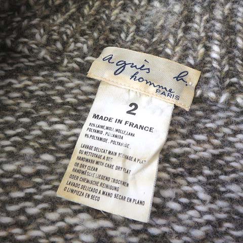 90s agnes b. HOMME wool zip jkt ヴィンテージ 1990s Vintage Agnes b. Homme Tracker Jacket ヴィンテージ