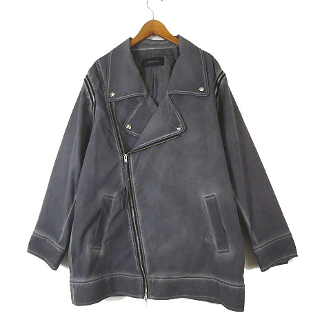 ジーナシス JEANASIS カコウ BIG ライダース ジャケット ベスト 2Way 