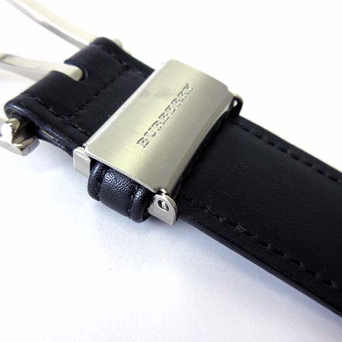 バーバリー BURBERRY ベルト レザーベルト 本革 ロゴ 刻印 チェック柄