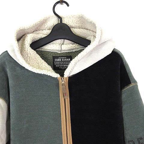 ジップパーカー cube sugar パーカー UVカット加工パーカー CUBE SUGAR 京王八王子店のブログ