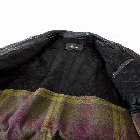 ニューヨーカー NEWYORKER コート ハーフコート 本革 ラムレザー 羊革  