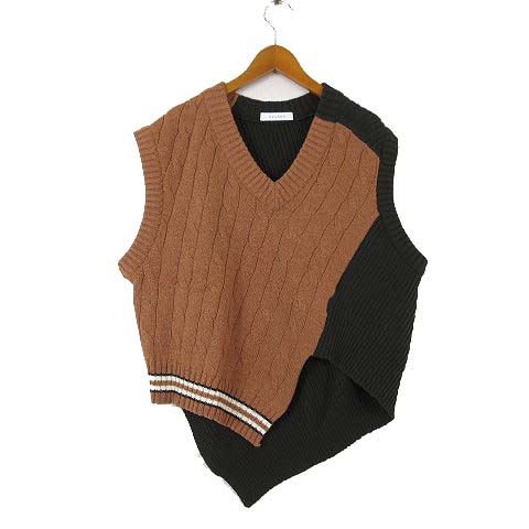 delada ニットベスト ニットベスト delada DELADA セーター DELADA 