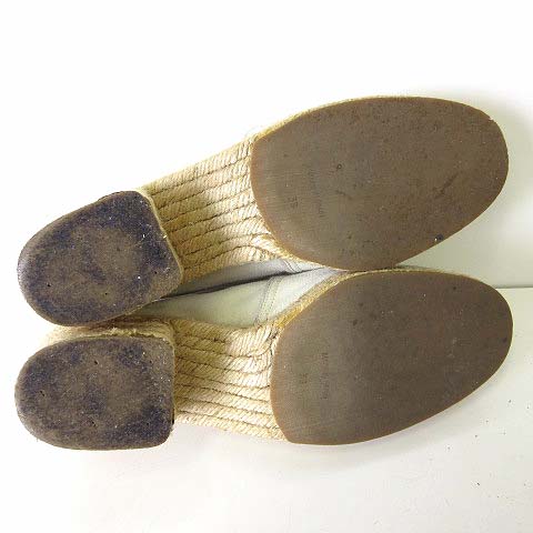 エルメス　スエード　エスパドリーユ　37　スリッポン エルメス HERMES エスパドリーユ スリッポン シューズ パンプス 本革