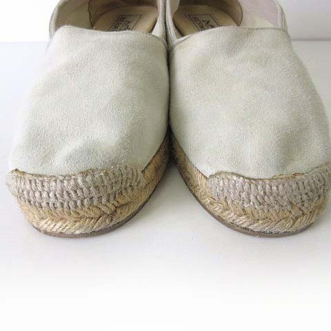 エルメス HERMES エスパドリーユ スリッポン シューズ パンプス 本革