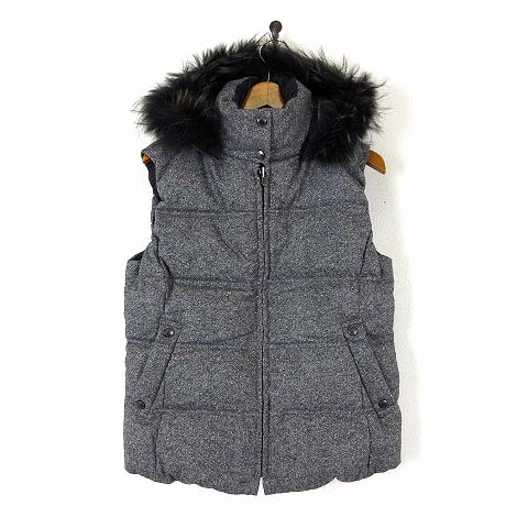 コムサデモード COMME CA DU MODE ダウンベスト リバーシブル ナイロン