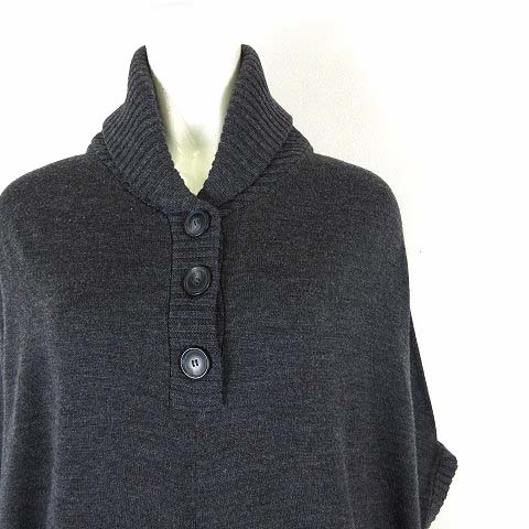 セオリー Theory ニット セーター チュニック ポンチョ プルオーバー