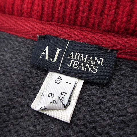 アルマーニ ジーンズ ARMANI JEANS ニット セーター ウール 羊毛 長袖