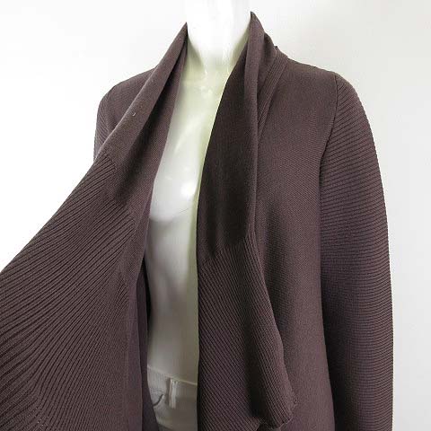 Salvatore Ferragamo ブラウン カーディガンニットジャケット サルヴァトーレフェラガモ Salvatore Ferragamo カーディガン ニット
