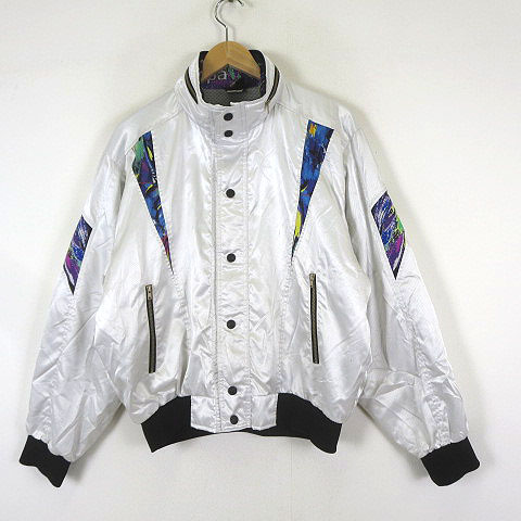 カッパ kappa ヴィンテージ 90s ナイロン ジャケット ブルゾン 裏 