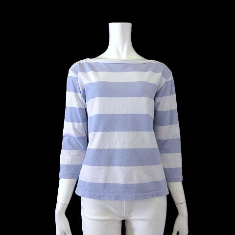 アニエスベー agnes b. バスクシャツ カットソー シャツ ボートネック 