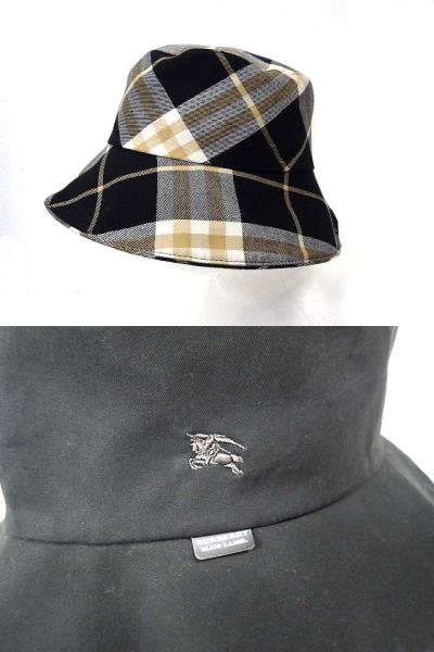 バーバリーブルーレーベル BURBERRY BLUE LABEL バケットハット 