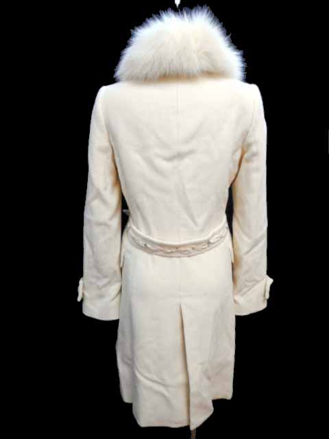 プライドグライド prideglide コート ステンカラー フォックス ファー  