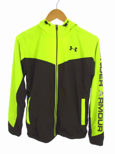 アンダーアーマー UNDER ARMOUR UAウーブンFZフーディー ブレーカー MTR7973 長袖 ウインドブレーカー ジャケット パーカー ジップアップ スポーツウェア トレーニングウェア サイズSM ダークグリーン 蛍光イエロー 069-201906081067 | ベクトルパーク アンダーアーマー UNDER ARMOUR UAウーブンFZフーディー ブレーカー MTR7973 長袖 ウインドブレーカー ジャケット パーカー ジップアップ スポーツウェア トレーニングウェア サイズSM ダークグリーン 蛍光イエロー 069-201906081067 | ベクトルパーク