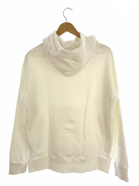 モダンファッションスタイル 75 パーカー 白 レディース 無地