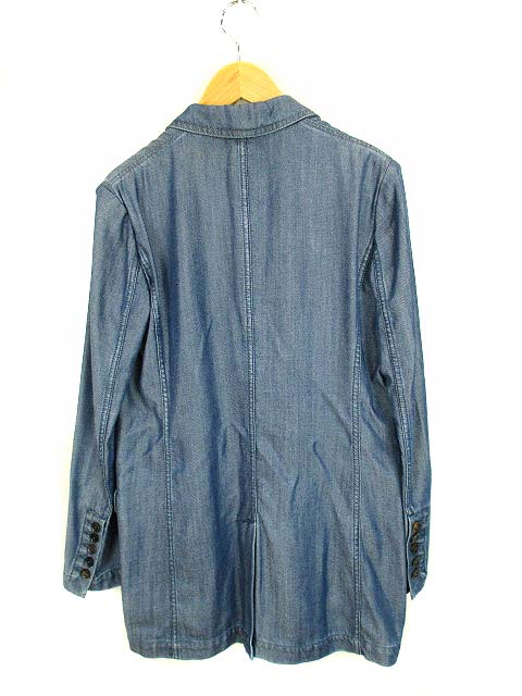 グッチ GUCCI デニム テーラードジャケット 1つボタン 上着 アウター  